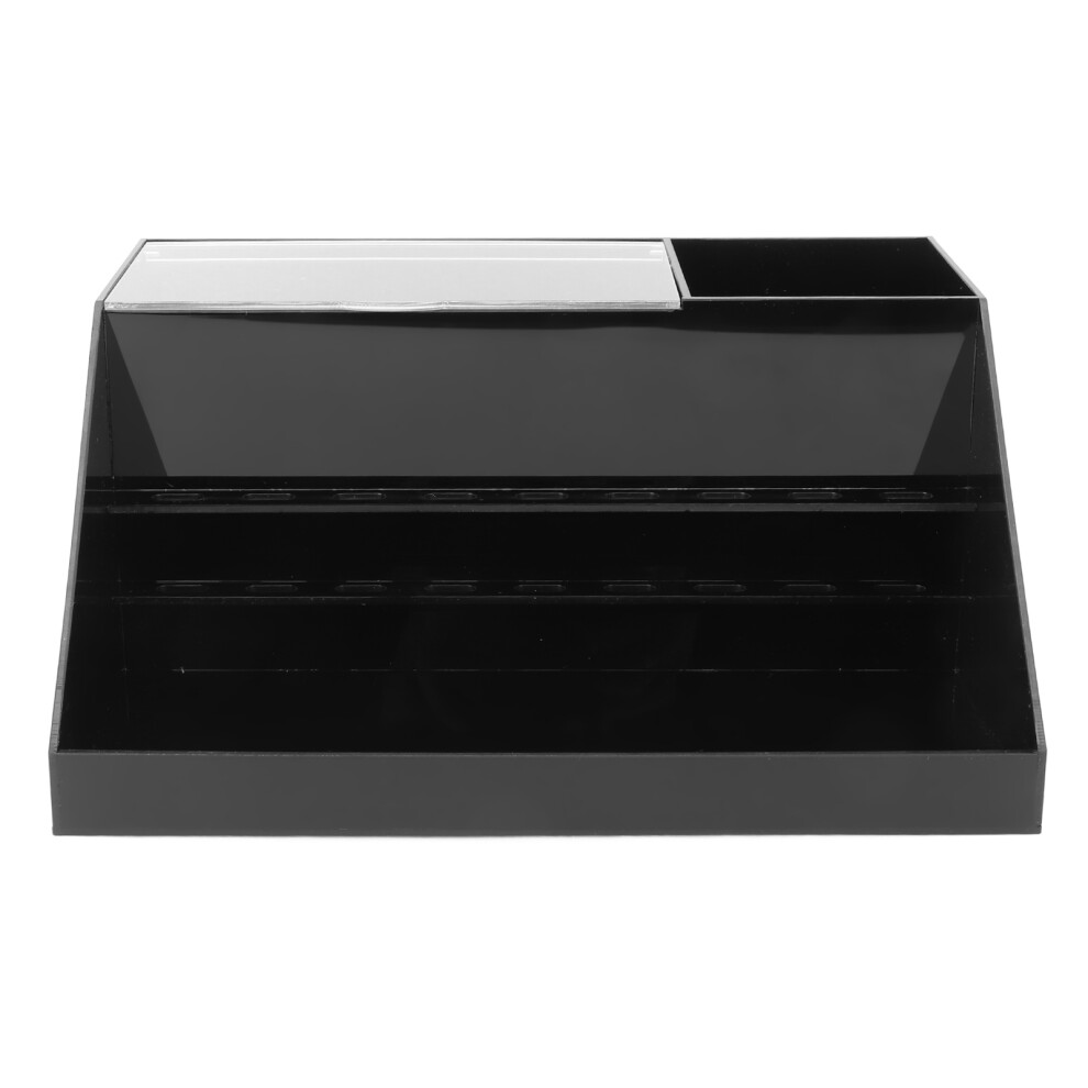 Black Eyelash Extension Compartment Box Dustproof 9