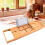 69.5x22.5cm Bathtub Tray Bamboo Simple Retractable 11