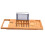 69.5x22.5cm Bathtub Tray Bamboo Simple Retractable 1