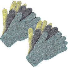 6 Pcs Ultra Soft Microfiber Wash Mitt Reusable Dusting Gloves Wet or Dry Use for Truck Cleaning