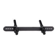 RC Auto Vorder- und Heckkörper-Post-Montage aus Aluminiumlegierung, Säulenhalter-Set für AXIAL SCX10 90046 90047, 7 mm / 1,9 Zoll