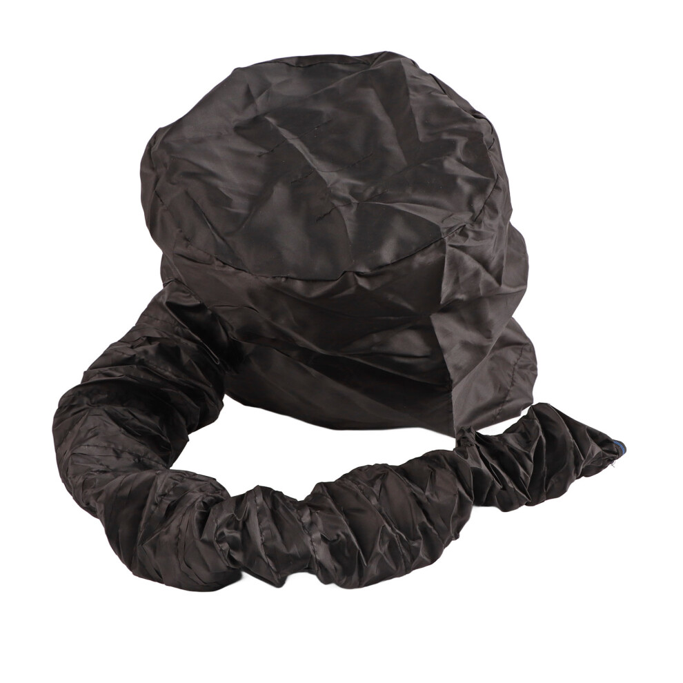 Black Hair Dryer Bonnet Hood Adjust Lanyard Hairdryer