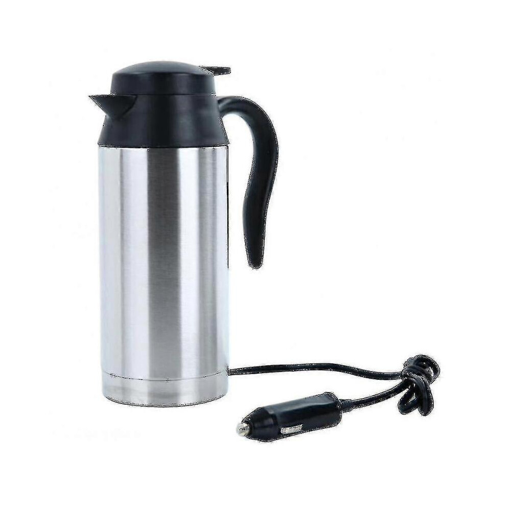 Bouilloire Electrique pour Voiture 750ml 12v Eau Voiture Van Lorry Voyage Camping Extérieur 120w