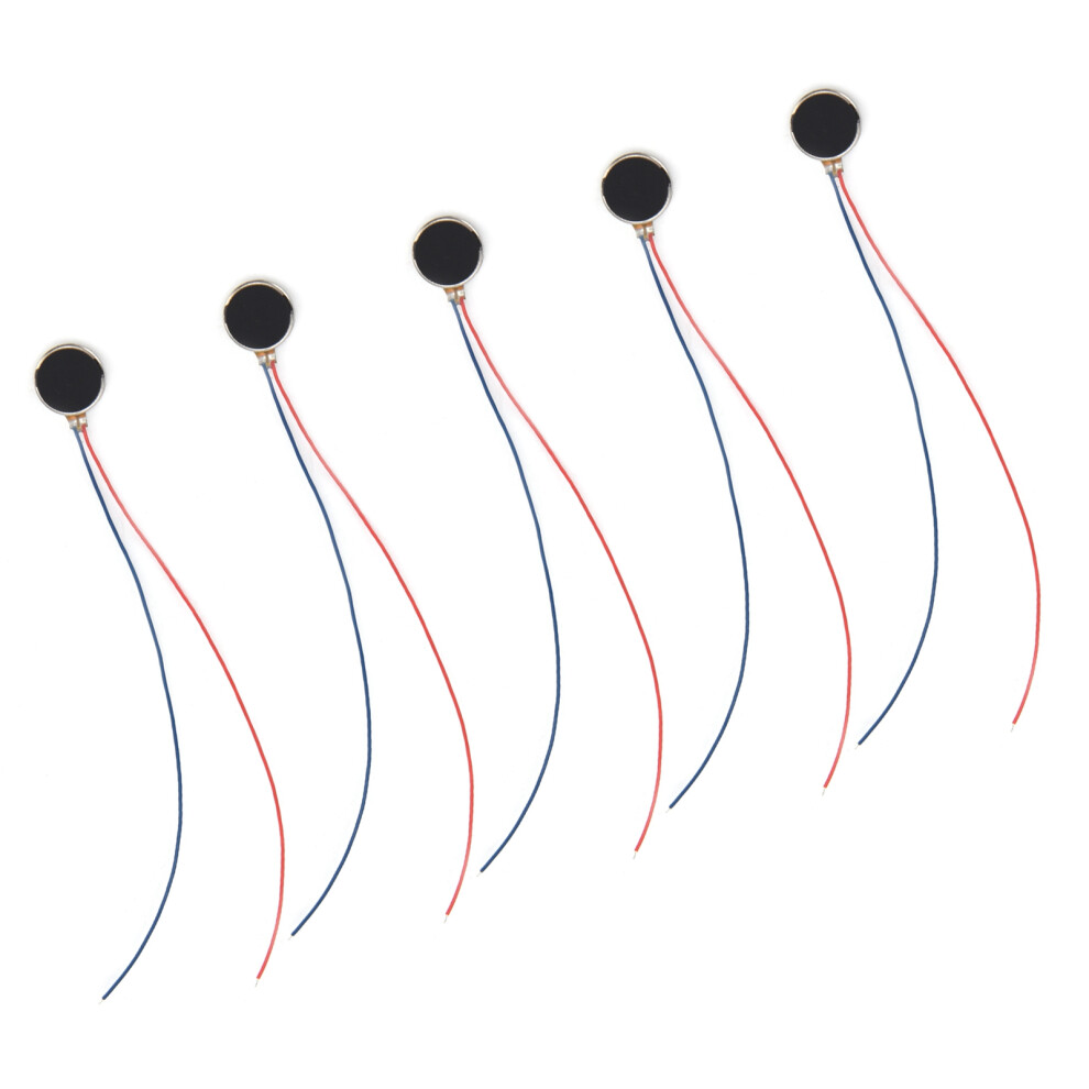 Set Of 30 Mini Flat Vibration Motors 3V Coin Vibrators For Electronics 5051343135466