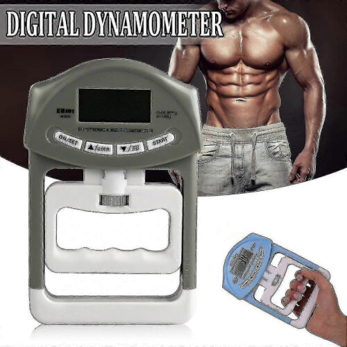 198lb/90kg Electronic Hand Grip Strength Dynamometer Meter Measuring Abdominal Muscle 2