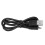 Mouse wireless 2,4 GHz, 450 mAh, nero, 1000/1600 DPI 12
