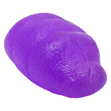Elastic Finger Grip Power Ball 8cmx4.5cm Stress Relief Purple