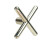 Fourche croisée en cuivre imitation pour triangles de billard 16