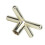 Fourche croisée en cuivre imitation pour triangles de billard 12