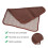 Breathable Foldable Pet Cooling Mat Small/Medium/Large Brown 50x40cm 3