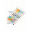 1 Box Of 6 Dual-Ended Fluorescent Highlighters with Visible Window for Student Notes, Doodles 17