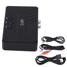 NFC 5.0 Bluetooth Empfänger USB Wiedergabe AUX Drahtloser Audio-Adapter für Auto und Heims stereo