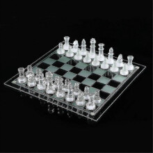 High-quality Crafts Crystal Glass Chess Boards Party Family  Game Zekai
