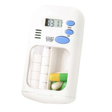 Drug Reminder Electronic Timing Pill Box Case Container Holder for The Elderly And Children And Patients Led Display Zekai