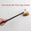 Adjustable Pizza Oven Brush with Scraper, Brass Bristles, 40 cm Long Handle, Stone Cleaner Kitchen Tool 5