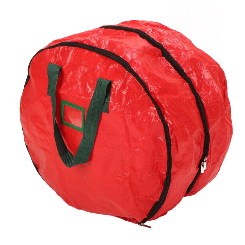 24 Inch Christmas Wreath Storage Bag Double Layer 2