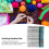Double Pointed Steel Knitting Needles Set 55pcs for Beginners Durable & Smooth 7