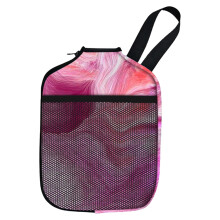 Pickleball Paddle Bag - Neoprene Racket Cover for Most Paddles, Protective and Lightweight, Rose Color