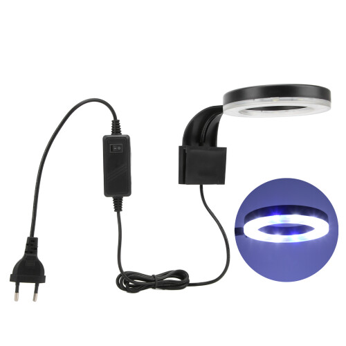 Luce Clip On per Acquario 5W 20-80 cm Blu e Bianco 1