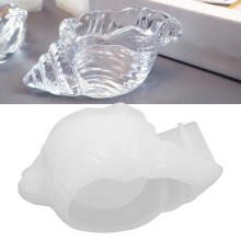 Conch-Form Silikon-Behälterform DIY Conch-Tablett Harz-Silikonform für die Aufbewahrung kleiner Accessoires