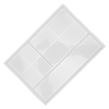 DIY Kristall-Epoxid-Tablettform wiederverwendbar, leicht zu lösen, Mehrfachgitter-Schmuckkästchenformen