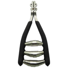 Tennis Starter Clamp Tension Tool Black for Adjustable Stringing, Lightweight Design, Compatible with All Racquet Types