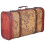 Vintage Suitcase Portable Composite Wood Map 2
