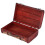 Vintage Suitcase Portable Composite Wood Map 8