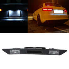 Auto-Kennzeichenbeleuchtungs-Rahmenmontage 8P48275743FZ Ersatz für A3 RS3 8P Modell 2003–2013