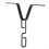 Refined Iron Construction Rain Chain Gutter Adapter Black With V-shaped Hook Hanger For Standard Gutters 1