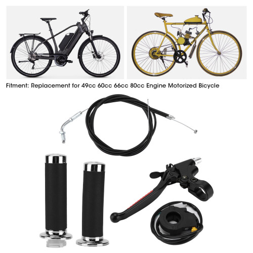 Kit d'accélérateur et d'embrayage étanche et ergonomique 49cc-80cc 2