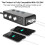 Caricatore per auto DC 12-24V, splitter, 4.8A, voltmetro a LED 4