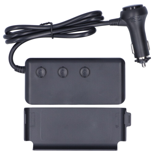 Caricatore per auto DC 12-24V, splitter, 4.8A, voltmetro a LED 1