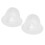 Set da 2 pezzi di correttori in silicone per capezzoli piatti 16