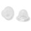 Set da 2 pezzi di correttori in silicone per capezzoli piatti 1