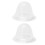 Set da 2 pezzi di correttori in silicone per capezzoli piatti 7