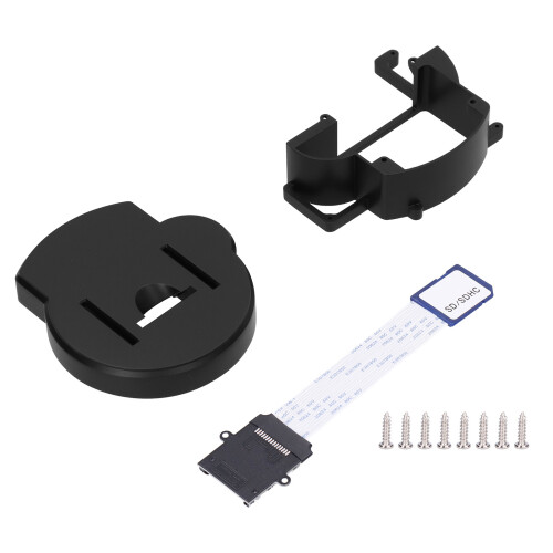 3D Printed Portable Installation Tray Kit with Storage & Extension Cable for GameCube Black 1