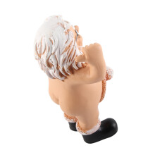Lustige Weihnachtsmann-Figuren Weihnachts Resin-Kunstwerke Statue Dekorationen Für Zuhause Büro