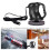 Electric Car Polisher Machine 40W Buffer Kit with 2 Pads Black/Orange 5