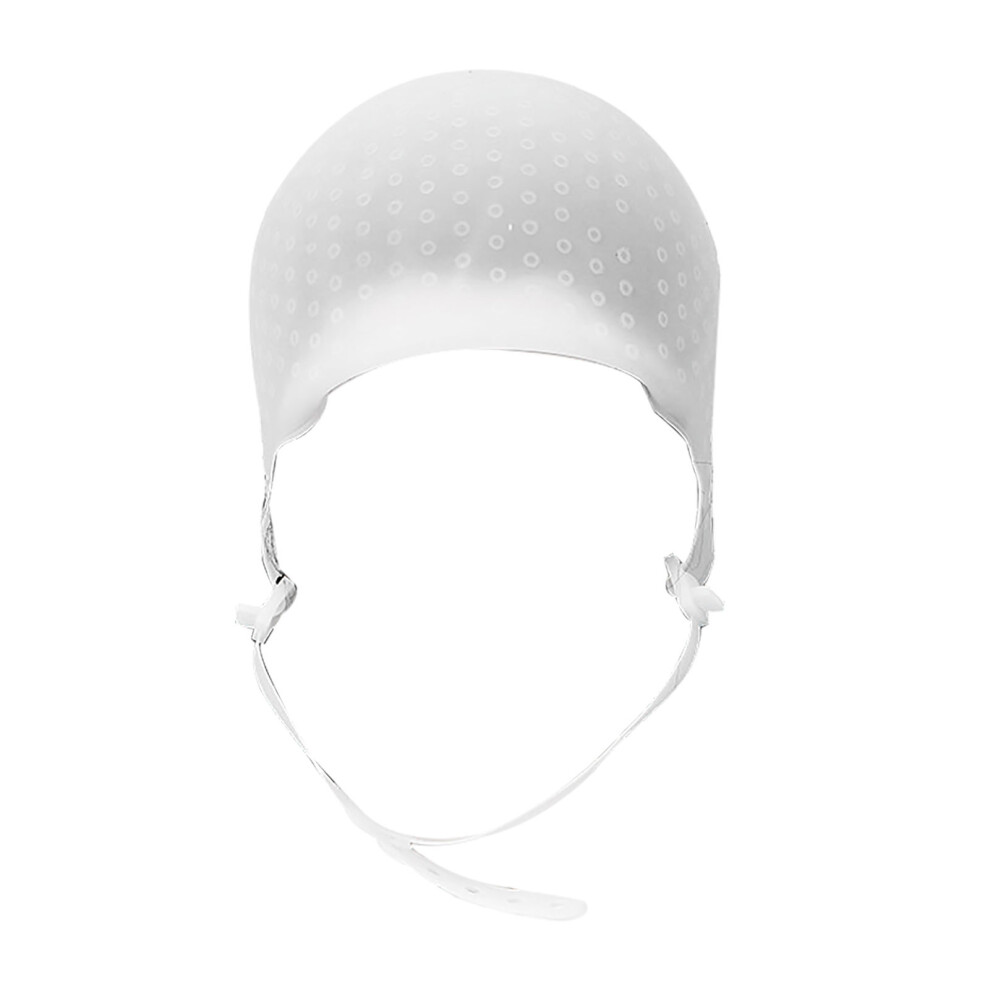 White Hair Coloring Highlighting Hat Silicone Reusable