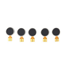 20 Stück DC Mini Vibrationsmotor, kleiner flacher Münzknopf-Kontakt-Vibrationsmotor für Tablet und Handy