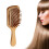 Bamboo Paddle Hair Brush Ergonomic Detangling 6