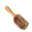 Bamboo Paddle Hair Brush Ergonomic Detangling 2
