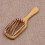 Bamboo Paddle Hair Brush Ergonomic Detangling 10