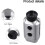 Digital Rangefinder Tool for Accurate Distance Measurement, User-Friendly, Compact Design, High Precision, Lightweight 5