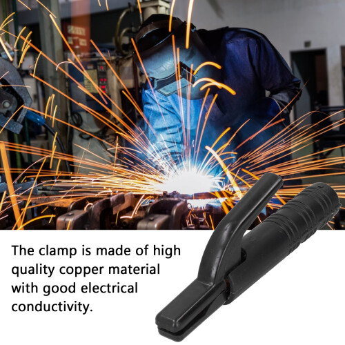 500A Copper Welding Electrode Holder, 21.5cm, Anti-Leak Durability 2