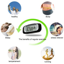 Podomètre 3D clipsable : Suivez vos pas et vos calories à tout moment, n'importe où NOUVEAU