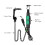 Chain Alert Swinger 1/2, 35 cm, 22 cm, LED rosso 5
