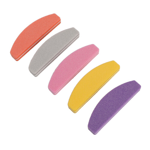5Pcs Nail Buffer Block Double Sided Washable 1