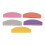 5Pcs Nail Buffer Block Double Sided Washable 1
